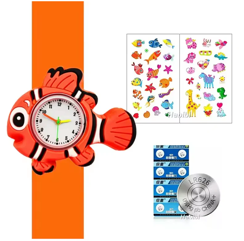 MONTRE ENFANT ANIMAUX SILICONE – Image 8