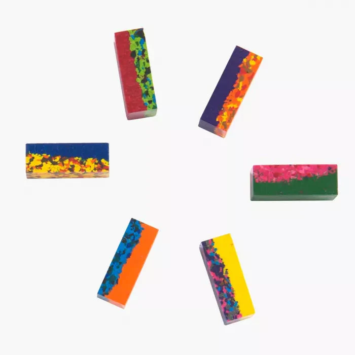 Boîte de 6 pierres de cire à dessiner – Image 2