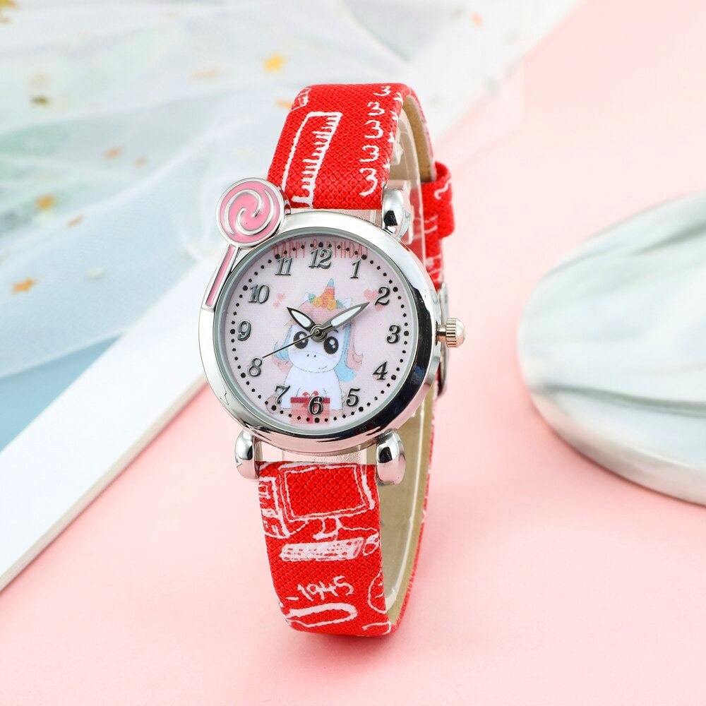Montre Licorne Fillette Blanche – Image 7