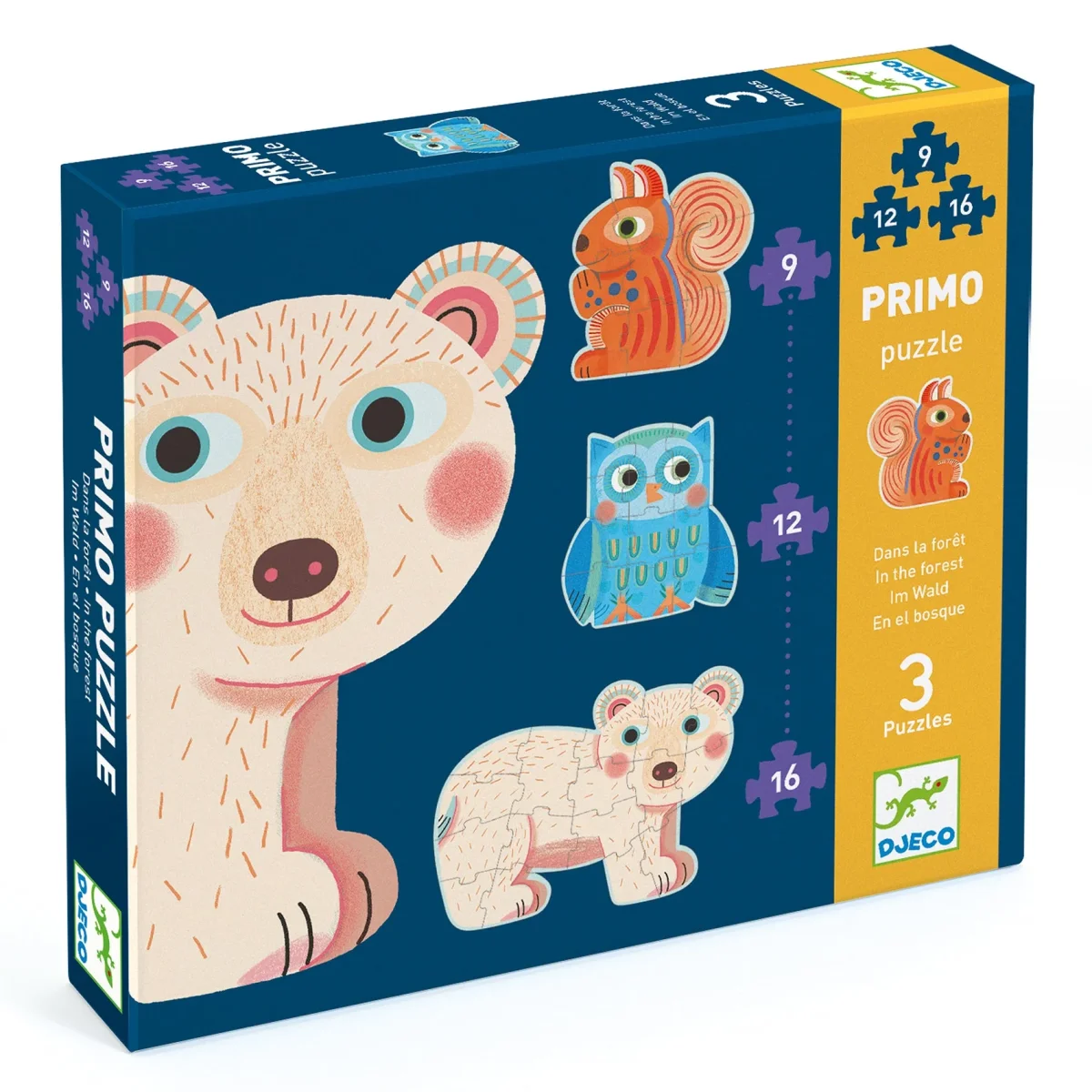 Primo puzzle | Animaux dans la foret